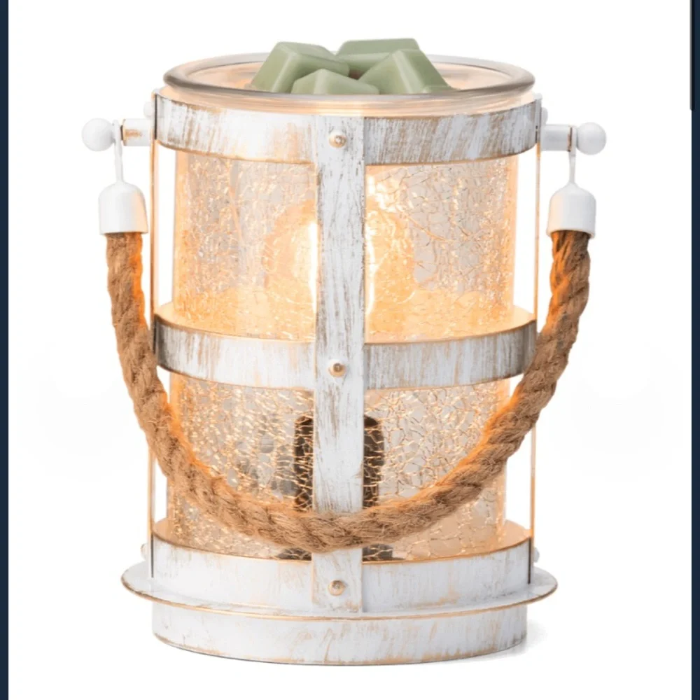 Scentsy Coastal Light Large Plug in Candle Wax Warmer New in Box